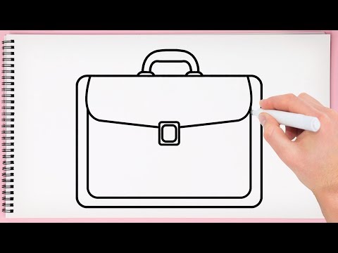How to Draw Bag Step by Step Learn Easy and Simple Drawing a Bag for Kids