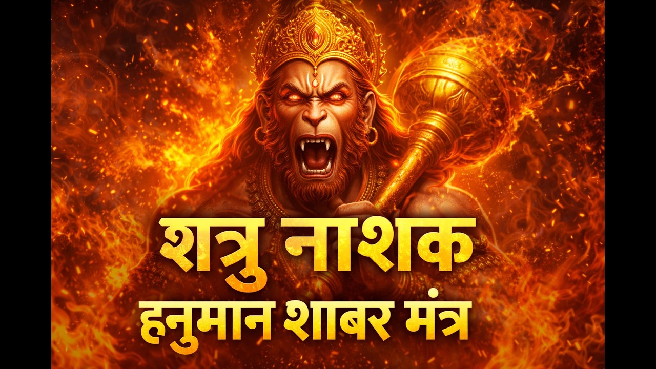 शत्रु नाशक शक्तिशाली हनुमान शाबर मंत्र तुरंत असर!
