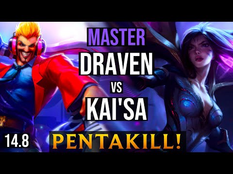 DRAVEN Bot vs KAI'SA | BR Master - Patch 14.8