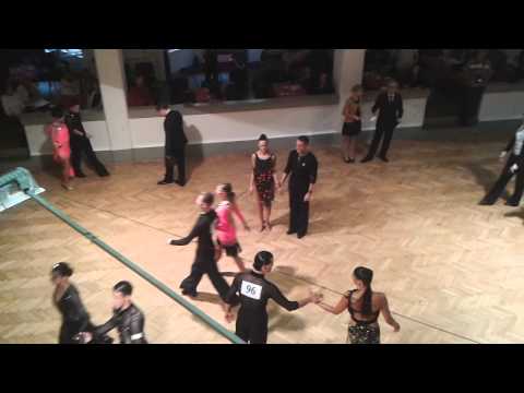 Marek Poláček a Šárka Koťátková Mistrovství Prahy 2014 semi 2/2