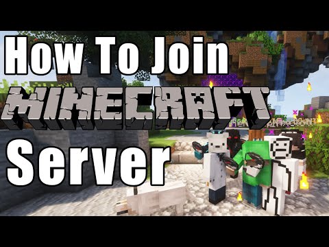 Jax and Wild - How to Join a Minecraft Server | How to play Multiplayer Minecraft 1.18