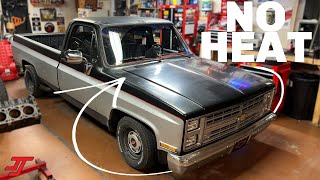 1985 Chevy C10 Blower Motor & Vacuum Testing | No Heat!