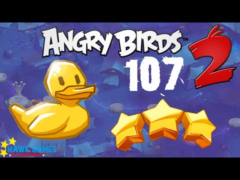 Angry Birds 2 - 3 Stars Walkthrough Level 107 [4K 60FPS]