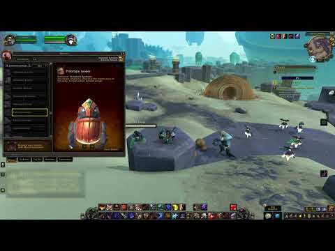 WoW Prototype Leaper - Mount Protoform Synthesis (Zereth Mortis Preview)