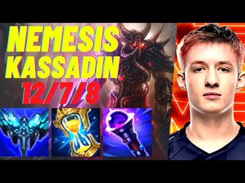 NEMESIS PLAYS KASSADIN VS VEL'KOZ MID |EUW GRANDMASTER PATCH 11.2| [League of Legends] Full Gameplay