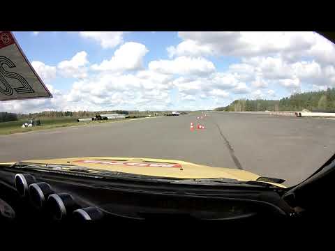 AUTOSLALOM Grand Prix 2021 Lancer Evo V Wojciech Stefankiewicz