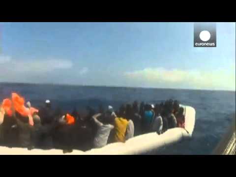 ITALY 2015 Must See Video - Italy rescues 3,300 Mediterranean migrants in one day shocking!