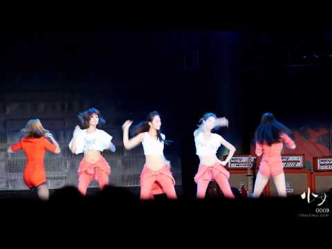 [Fancam] 100821 SNSD - Dance Break@SM TOWN 2010 Seoul