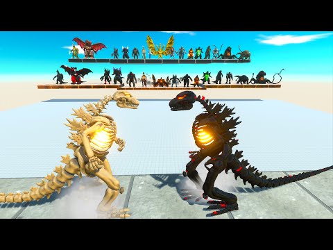 1vs1 KAIJU MONSTER VS DARK Itself - Animal Revolt Battle Simulator