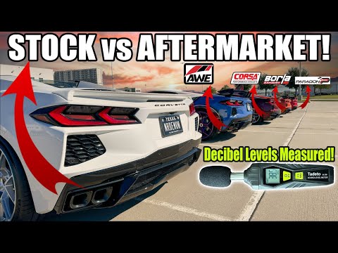 C8 Stock Exhaust vs AWE vs Borla vs Corsa vs Paragon!