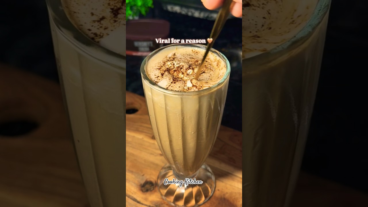 Creamy Cold Coffee Ever 😍 #shorts #coldcoffee #viral #recipe
