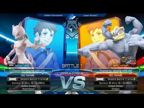 [2-Year Special Edition|Pokken] Losers Round 2: This (Mewtwo) VS Chrurro (Machamp)