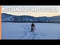They Risk Their Lives In Mongolia One Of The World S Most Dangerous Ways To School