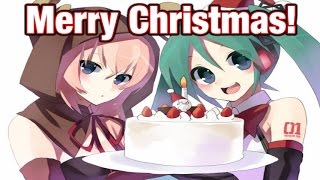 MERRY CHRISTMAS FROM LUKA AND MIKU!