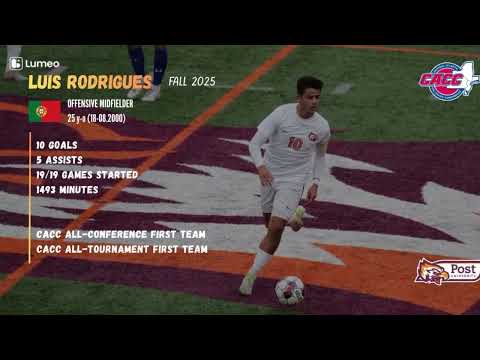 Highlights Luis Rodrigues fall 2025