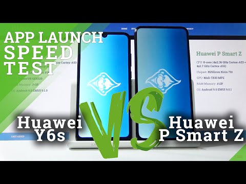 SPEED TEST APP Comparison – HUAWEI Y6s vs Huawei P Smart Z