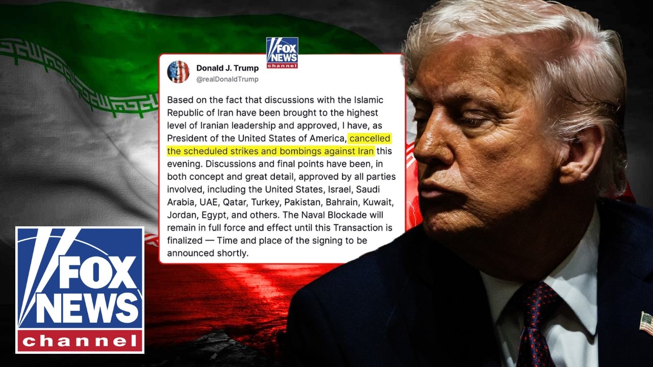 NEW INFO: Trump goes from 'negotiating with bombs' to canceling new Iran strikes