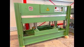 Veneer press Ott JU 2511/70 finérpresse til salgs - Bilde 4 | Machineryline NO Veneer press Ott JU 2511/70 finérpresse | Bilde 4 - Machineryline