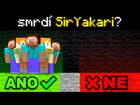 Kdo je nejchytřejší Minecraft hráč...?