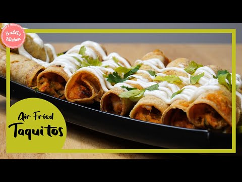 Air Fried Taquitos | Tortilla | Taquitos Recipe | Mexican Taquito | टकीटोज़ | Snack | Babli's Kitchen
