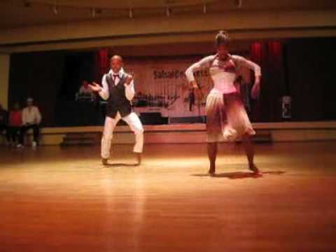 Mike and Erell of U-Tribe performance at the UK Cuban Salsa Congress in Bournemouth