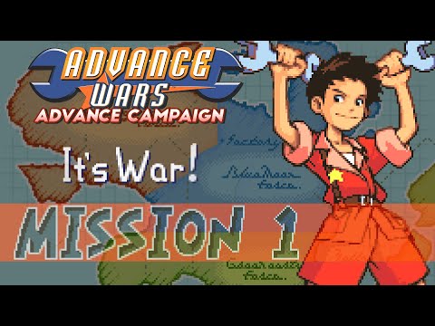 Part 1: Let's Play Advance Wars, Advance Campaign - "It's War!"