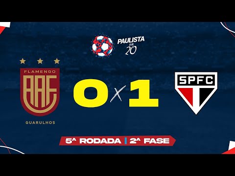 Melhores Momentos de Flamengo SP 0 x 1 São Paulo -  Rodada 5 - 2ª Fase - Paulista Sub-20 - 2021
