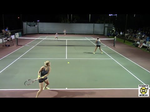 Nguyen/Resma vs. Hancarova/Hoynaski FINALS HIGHLIGHTS - Kailua Women's/Mixed Night Doubles 2015