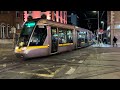 LUAS TRAM In DUBLIN CITY In IRELAND