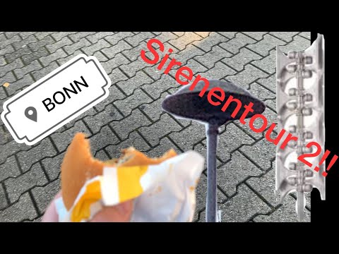 Sirenentour 2: Ab nach Bonn! Viele tolle Sirenen! | ECN | E57 | Deutsch
