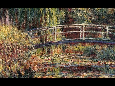 Claude Debussy : Arabesque No.1. Claude Monet : Paintings.