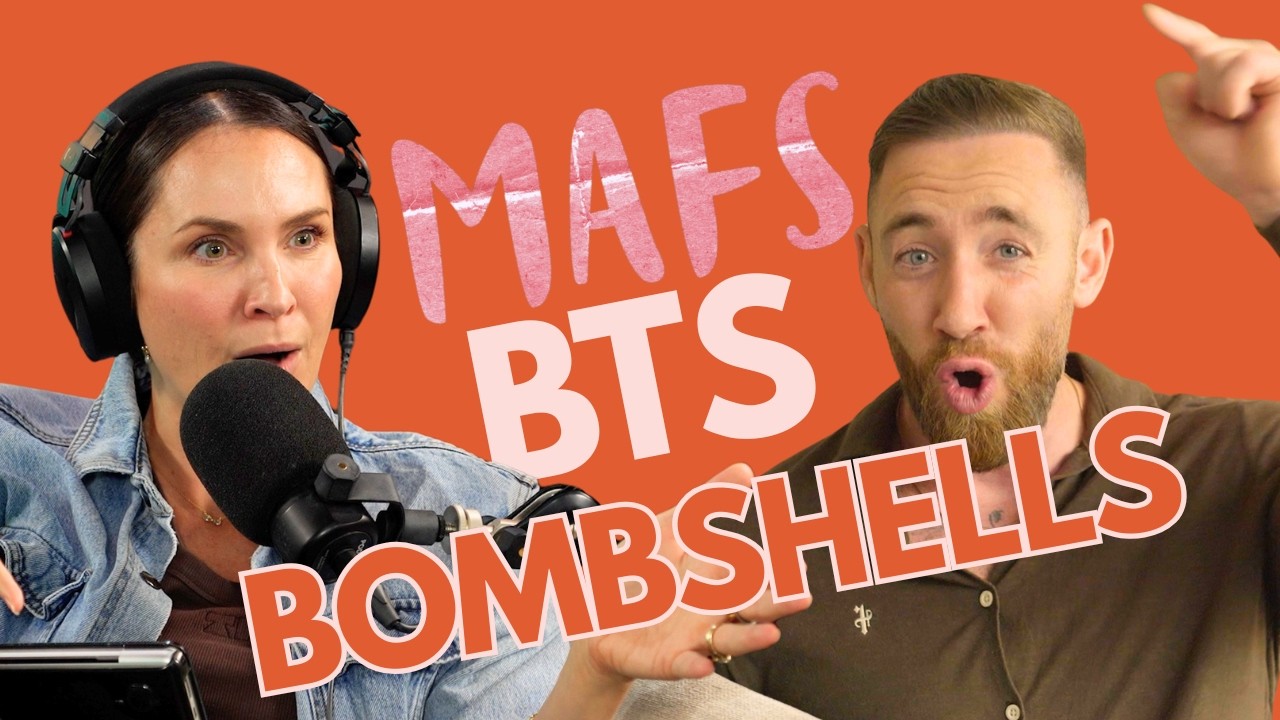 MAFS Danny's Leaked Audio Bombshell & Are We Using AI as Our Therapist?