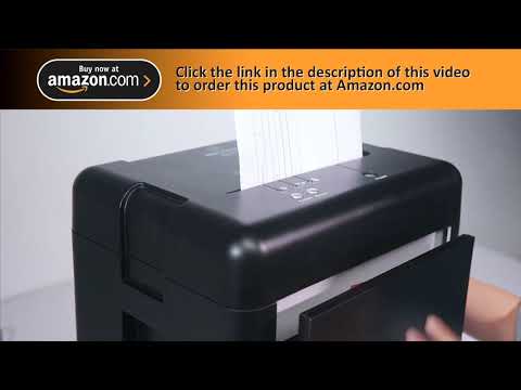 Paper/CD/Card Shredder for Home Office (Security Level P-5, Heavy Duty)