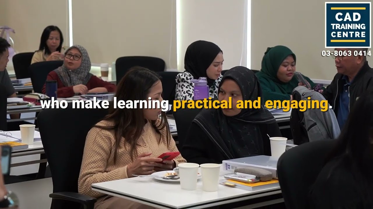 HRDF Claimable Courses Malaysia | Public & In-House Training in Selangor & KL | CAD Training Centre
