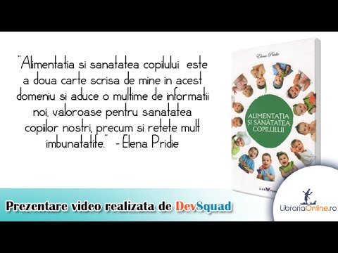 Alimentatia si sanatatea copilului   Elena Pridie