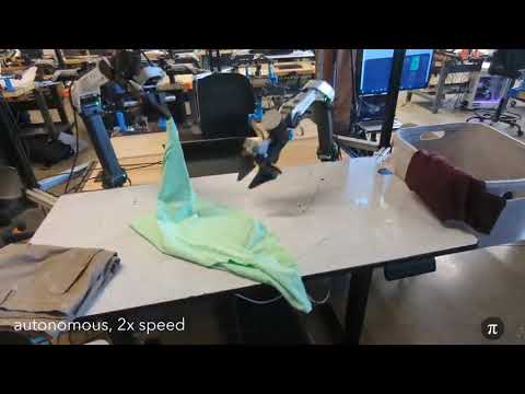 Autonomous laundry folding