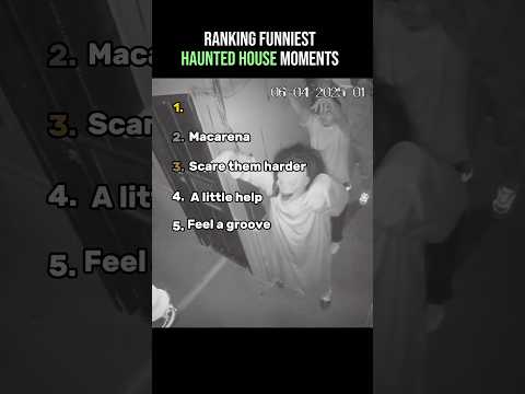Ranking the Funniest Haunted House Moments