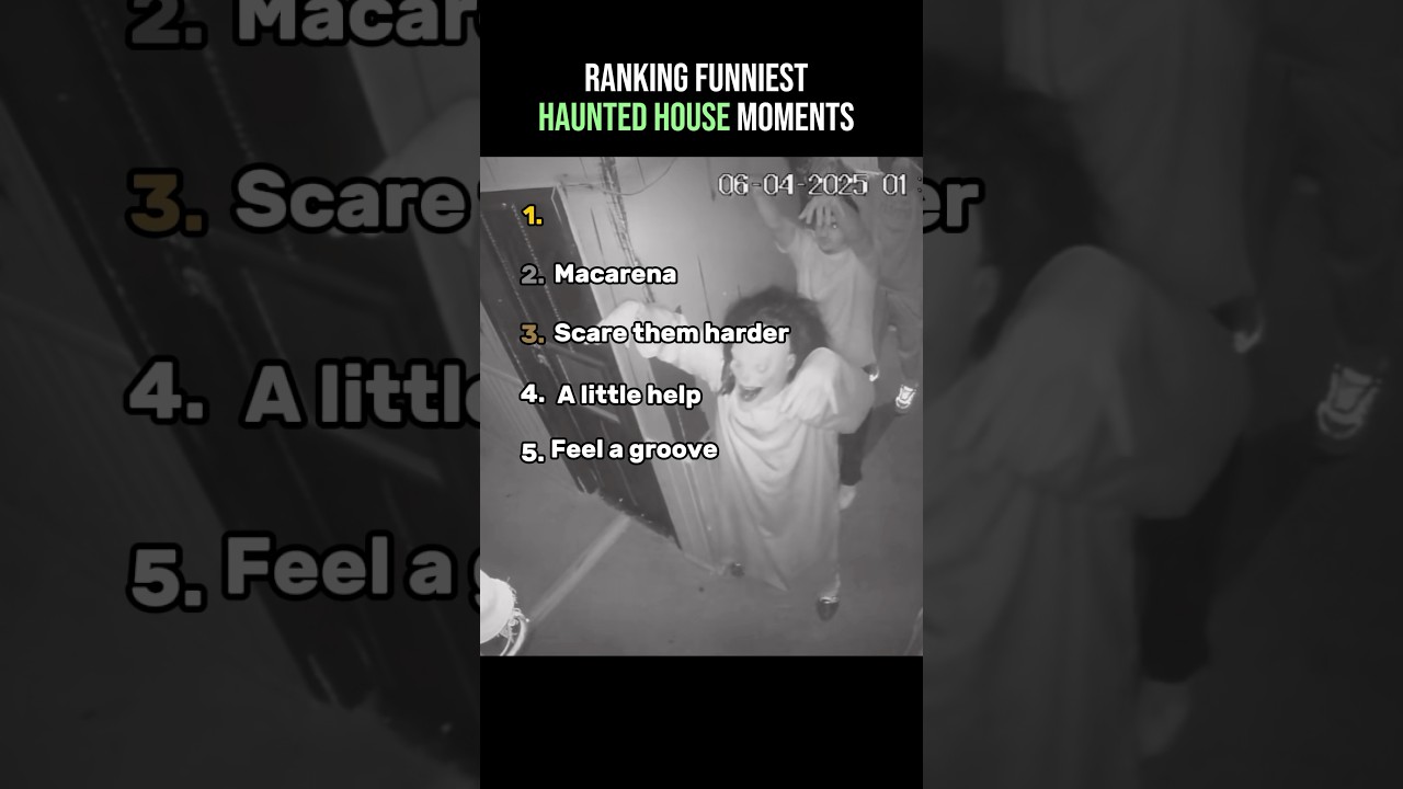 Ranking the Funniest Haunted House Moments