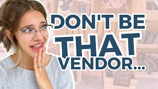 Avoid these 5 common craft show mistakes!