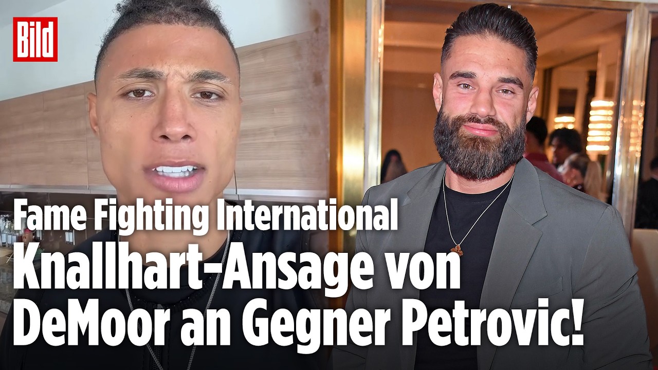 FAME FIGHTING: Chase DeMoor mit heftiger Ansage an Gegner Aleks Petrovic