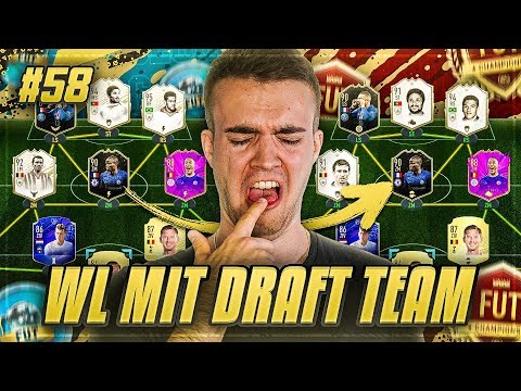 I'm playing a FUT DRAFT TEAM in the WEEKEND LEAGUE! #58 🔥💰 FIFA 20 ROAD TO GLORY [GERMAN]