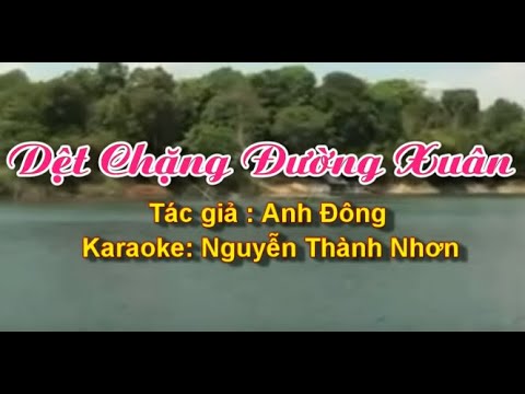 KARAOKE VỌNG CỔ DỆT CHẶNG ĐƯỜNG XUÂN [SONG CA]