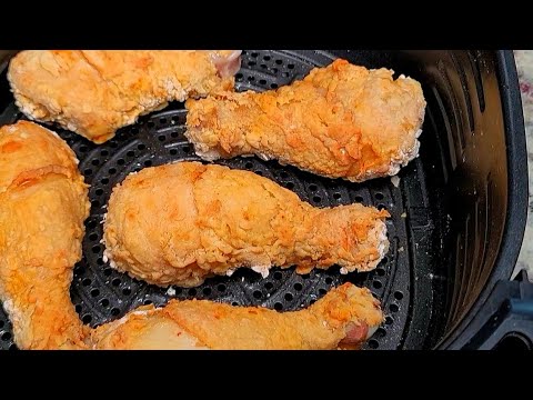 I Made Fried Chicken In The Air Fryer VLOGMAS Day 17