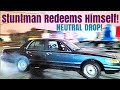 95 Mercury Grand Marquis Gets Hell From Stuntman! With Burnouts And Donuts! NEUTRAL DROP!