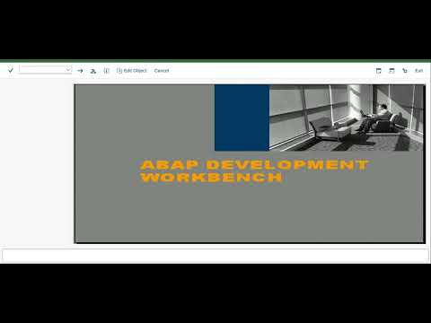 Video 46: ABAP for ALL - Business Object Testing and Creation (Custom)