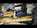 PIAGGIO MP3 500 HPE SPORT ADVANCED : marche arrière toute ! PIAGGIO MP3 500 HPE SPORT ADVANCED : marche arrière toute !