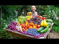 Unbelievable Organic Garden Harvest This Is What I Harvested Today