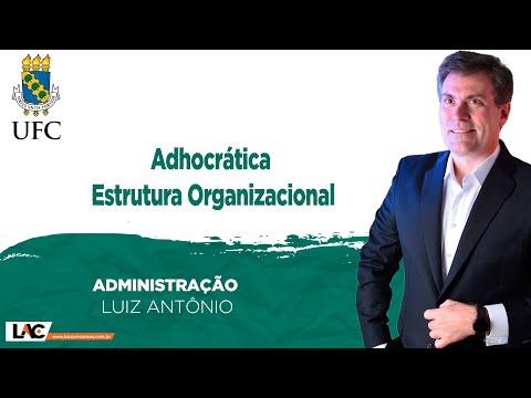 Aula 13/100 - UFC 2021 - Administração - Adhocrática | Estrutura Organizacional