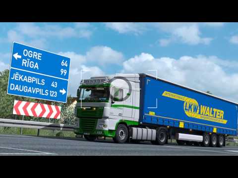 ETS2 DAF XF 510 Daugavpils - Tukums