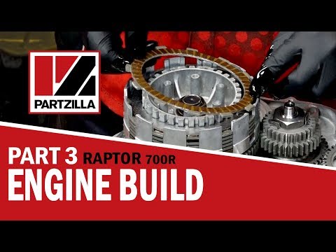 Yamaha Raptor 700R Engine Build Part 3: Clutch Build and Water Pump | Partzilla.com